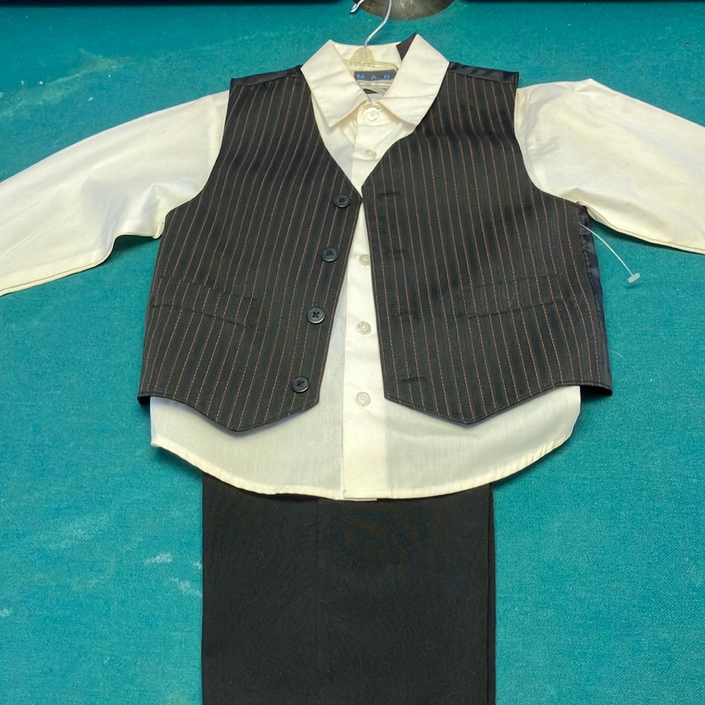 3 piece suit set size 6 boys